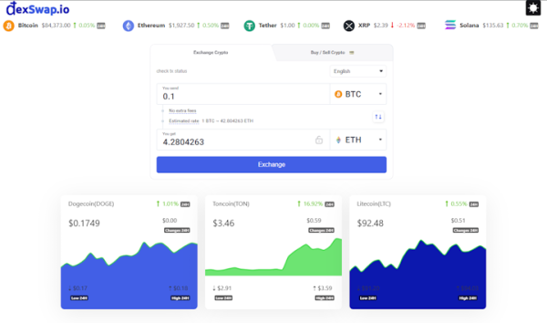 Crypto Exchange Website - Image 2