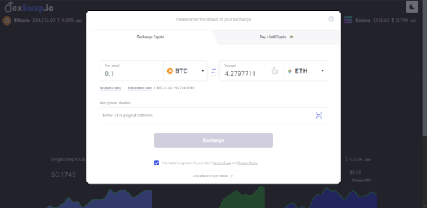 Crypto Exchange Website - Image 3